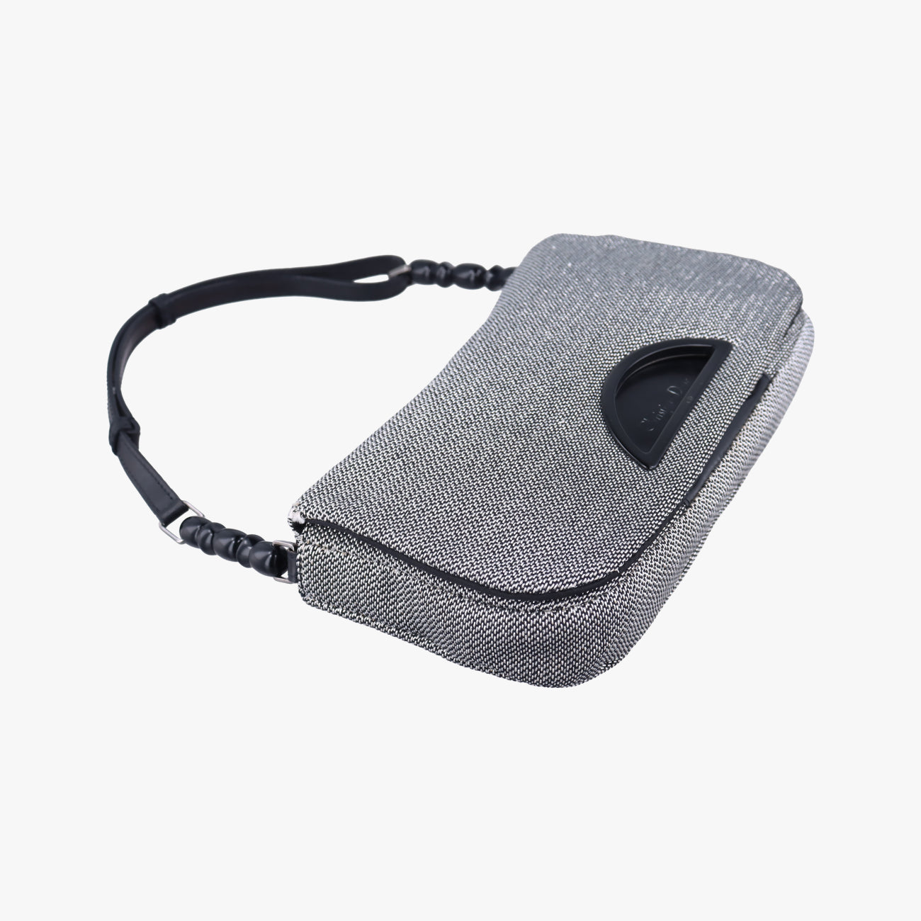 Malice pearl Grey×Black Jacquard × Leather MA-0999マリスパール グレー×ブラック ジャガード x レザー MA-0999