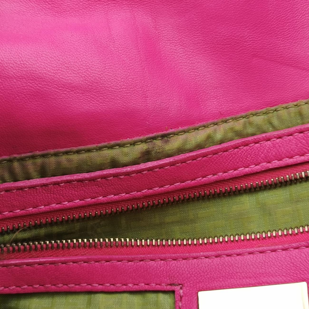 BAGUETTE Pink Series Leather 8BR600 2373-8BR600-YME-089マンマバケット ピンク系 レザー 8BR600 2373-8BR600-YME-089