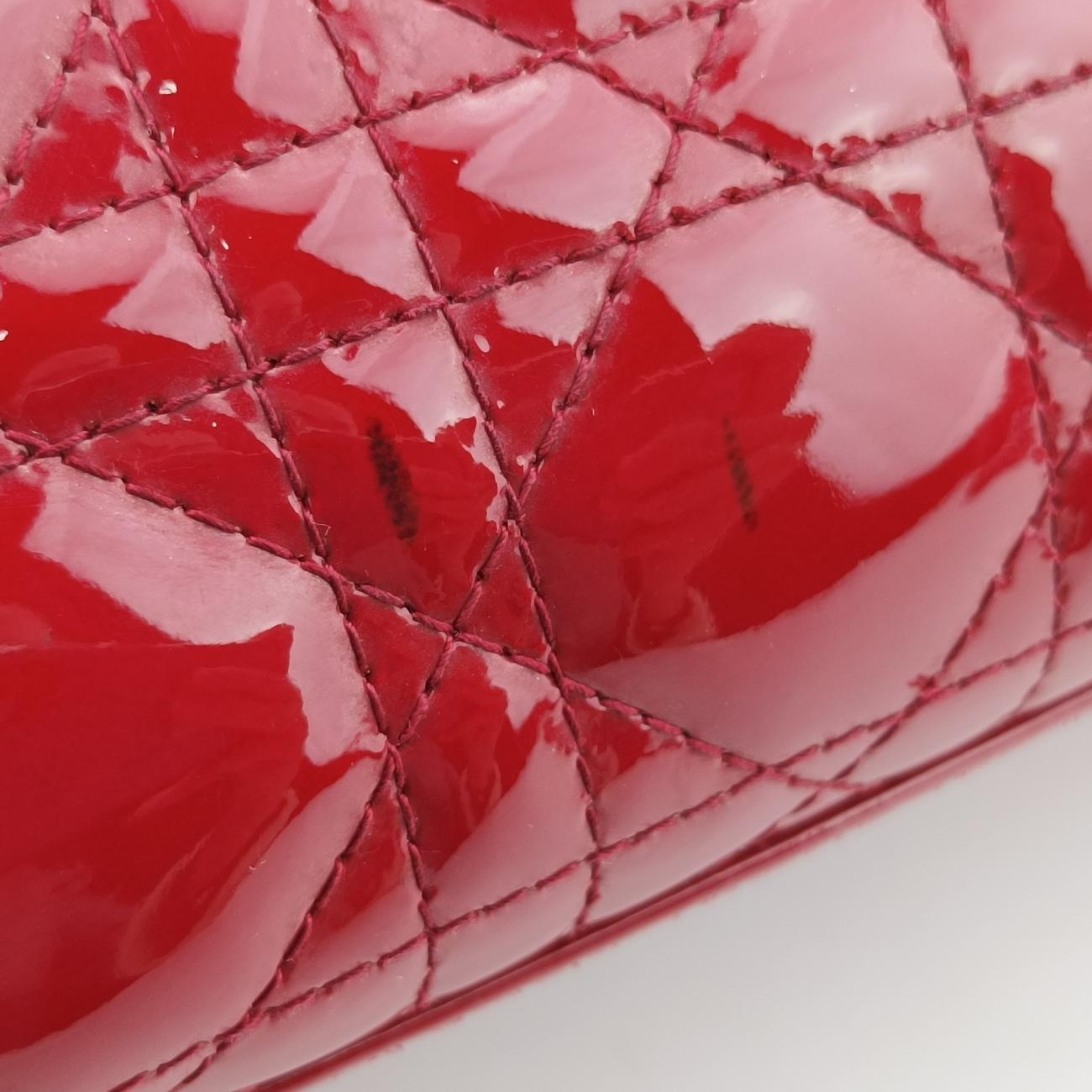 Lady Dior Red Patent 13-BO-1102レディディオール レッド パテント 13-BO-1102