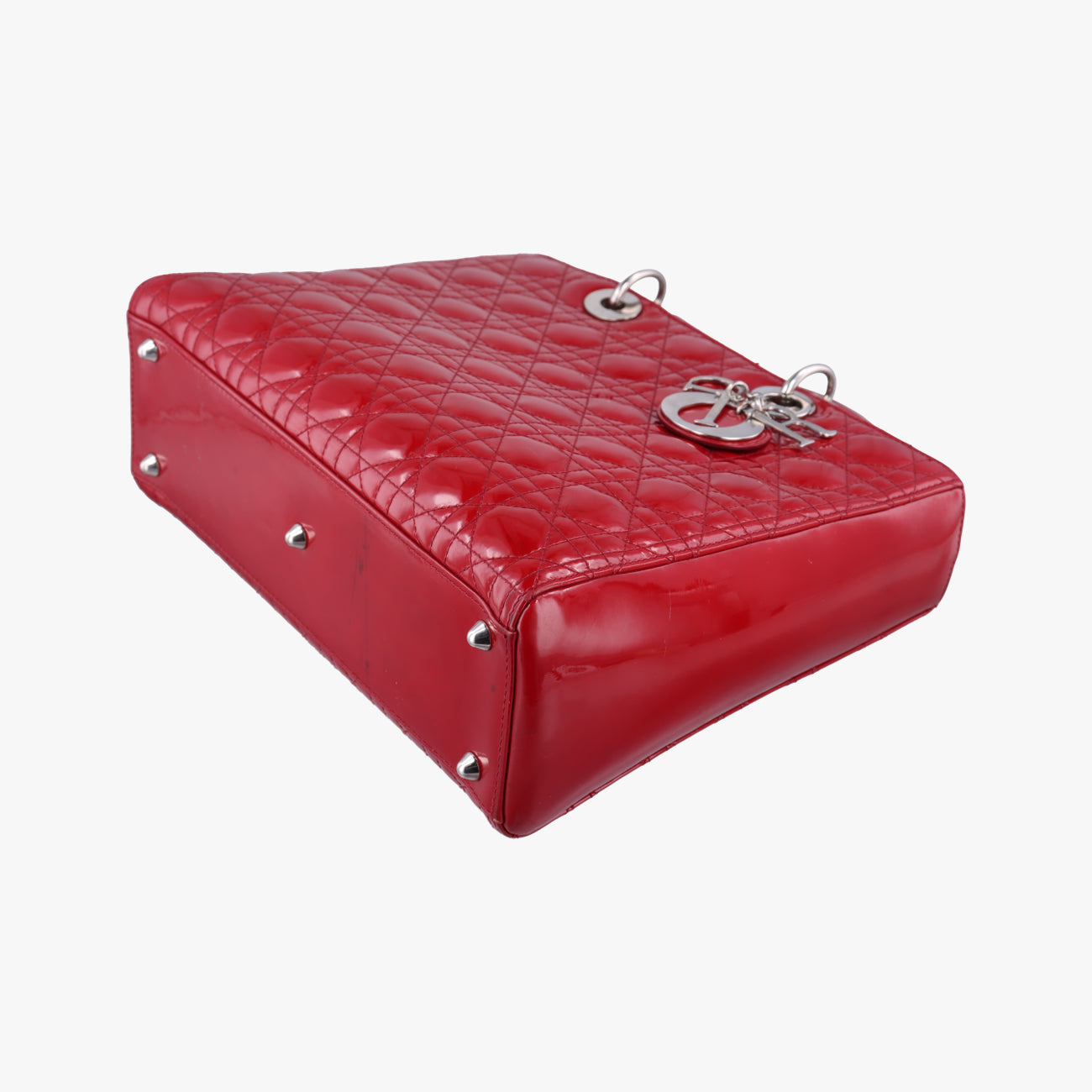 Lady Dior Red Patent 13-BO-1102レディディオール レッド パテント 13-BO-1102