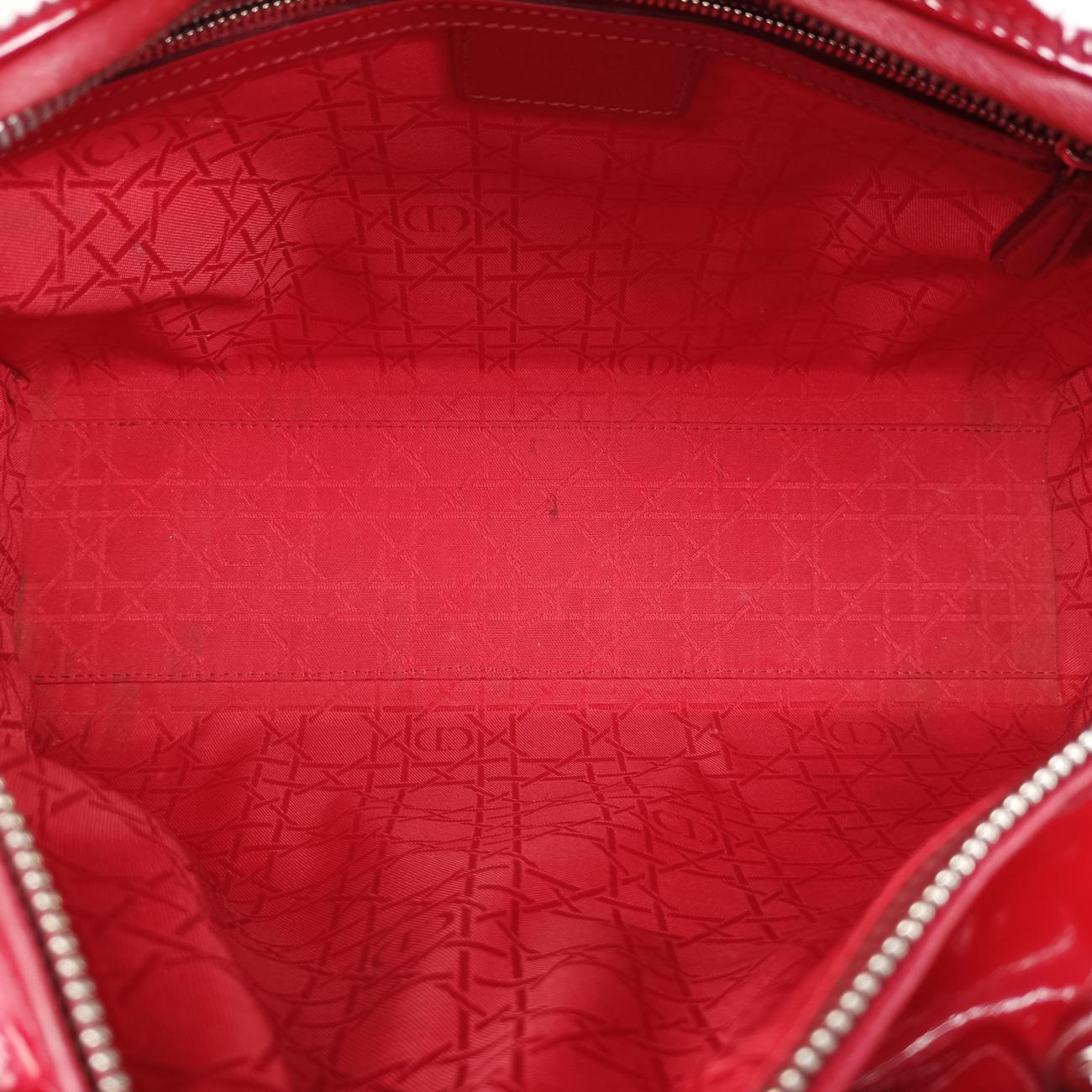 Lady Dior Red Patent 13-BO-1102レディディオール レッド パテント 13-BO-1102