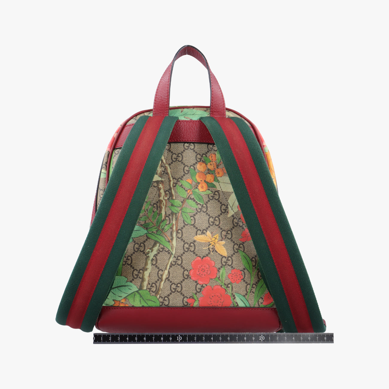 GG Supreme Tian Beige x red x multicolor PVC coated canvas 427042 B020089736GGスプリームティアン ベージュ×レッド×マルチカラー PVCコーティングキャンバス 427042 B020089736