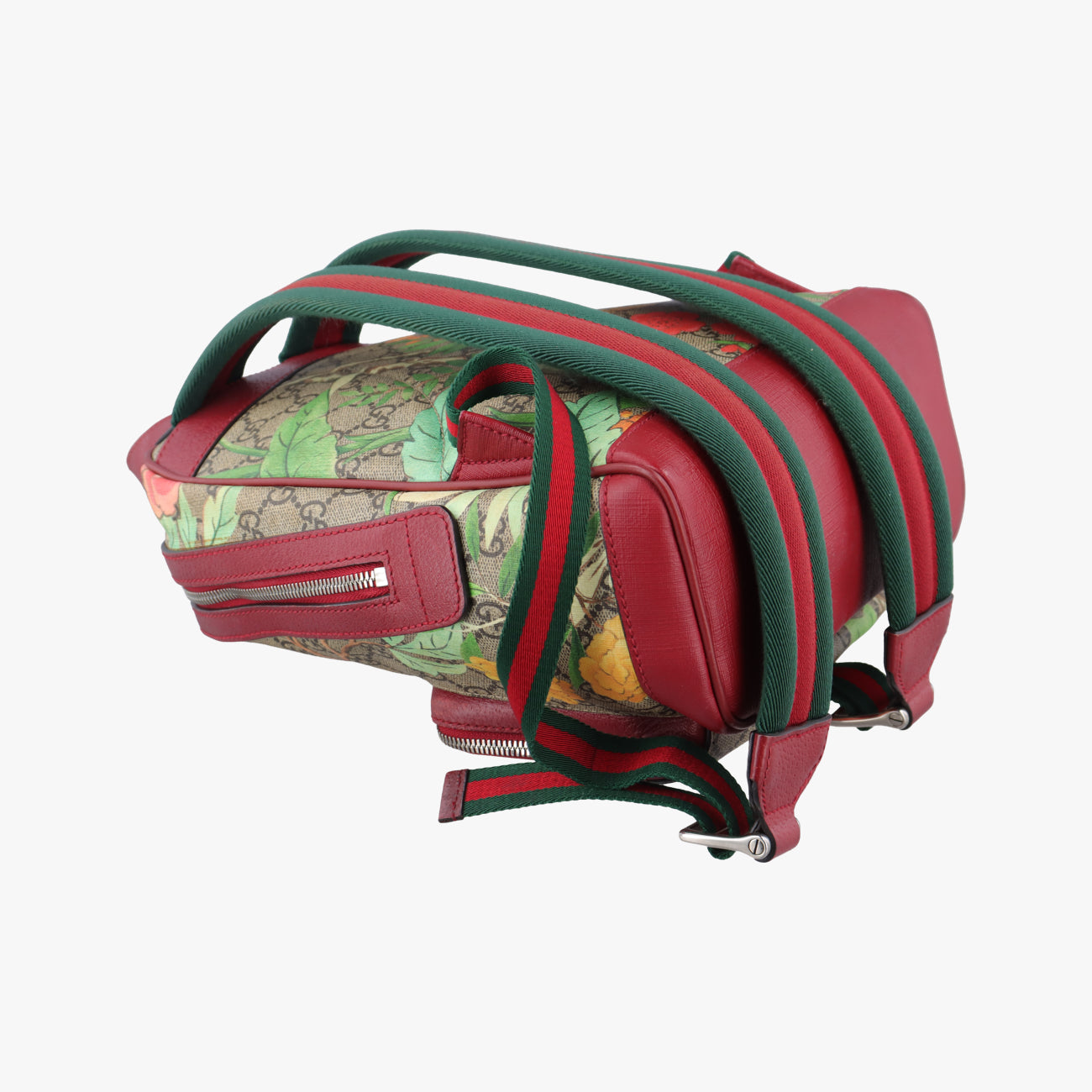 GG Supreme Tian Beige x red x multicolor PVC coated canvas 427042 B020089736GGスプリームティアン ベージュ×レッド×マルチカラー PVCコーティングキャンバス 427042 B020089736