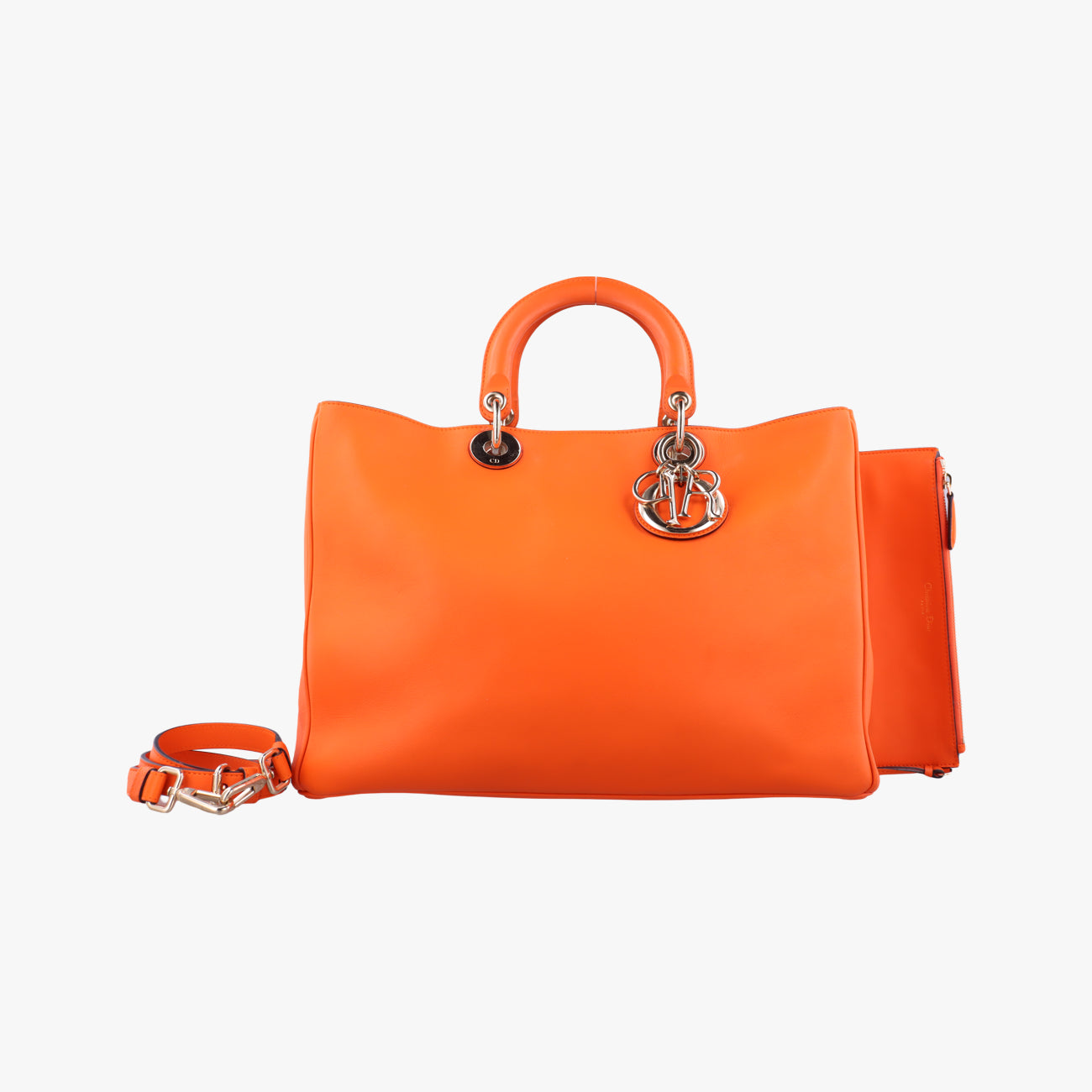 Diorissimo Orange Leather 09-MA-0172ディオリッシモ オレンジ レザー 09-MA-0172