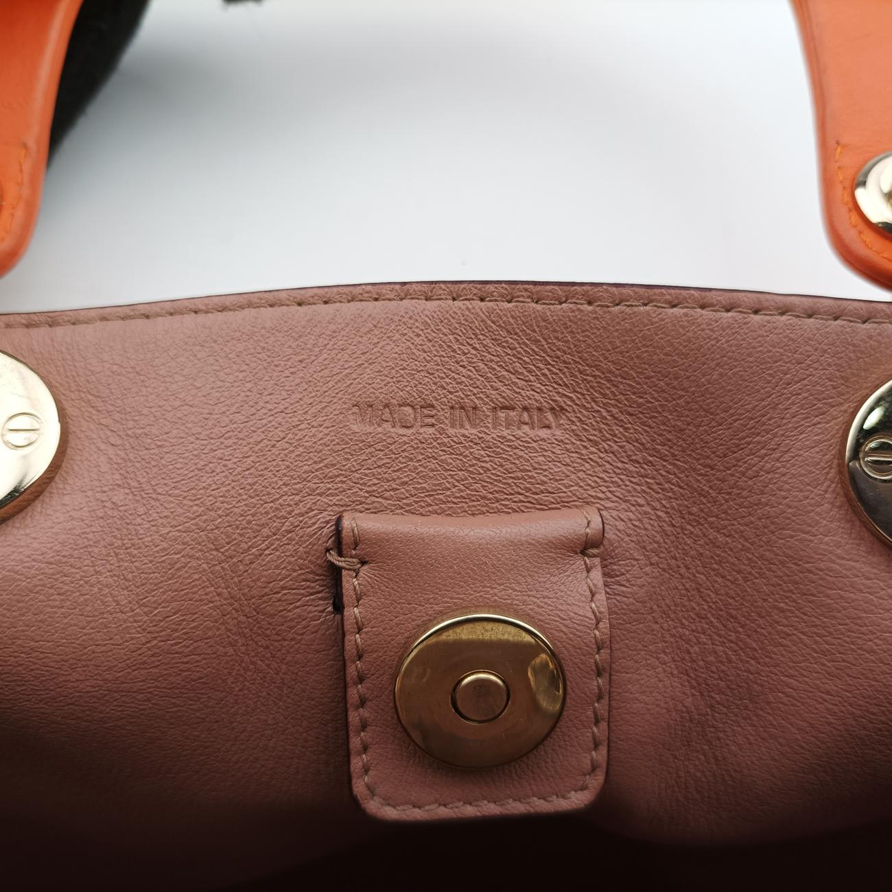 Diorissimo Orange Leather 09-MA-0172ディオリッシモ オレンジ レザー 09-MA-0172