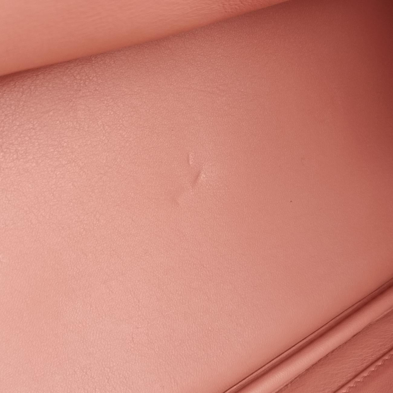 Diorissimo Orange Leather 09-MA-0172ディオリッシモ オレンジ レザー 09-MA-0172