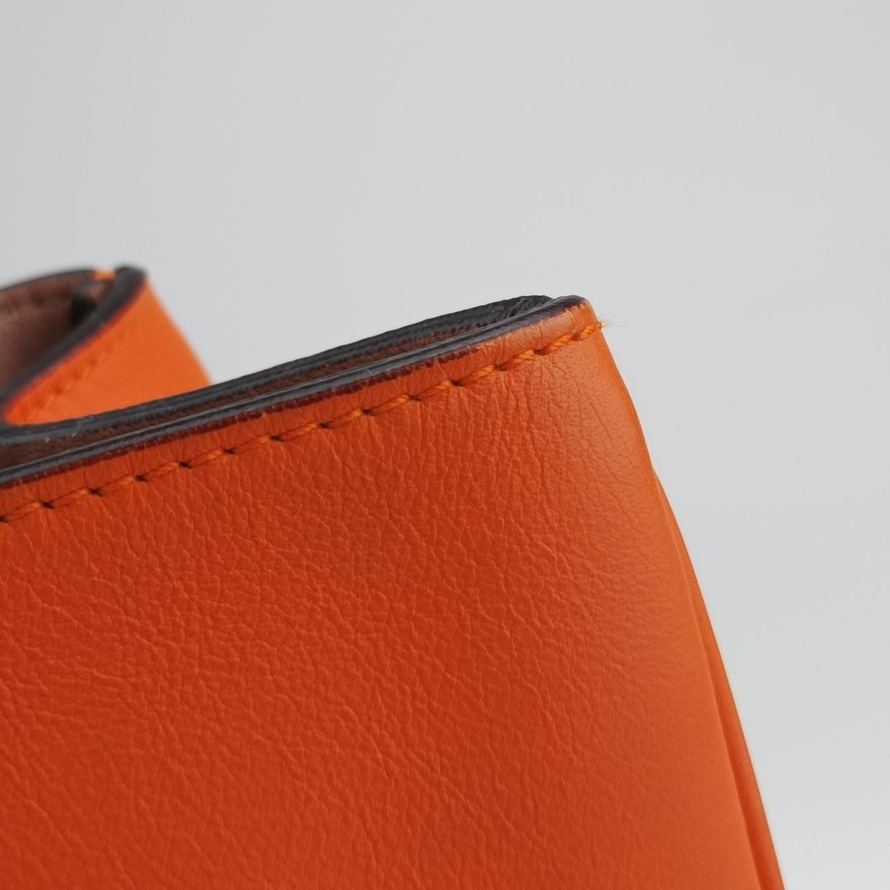 Diorissimo Orange Leather 09-MA-0172ディオリッシモ オレンジ レザー 09-MA-0172