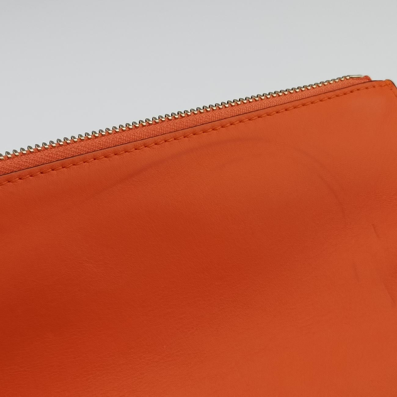 Diorissimo Orange Leather 09-MA-0172ディオリッシモ オレンジ レザー 09-MA-0172