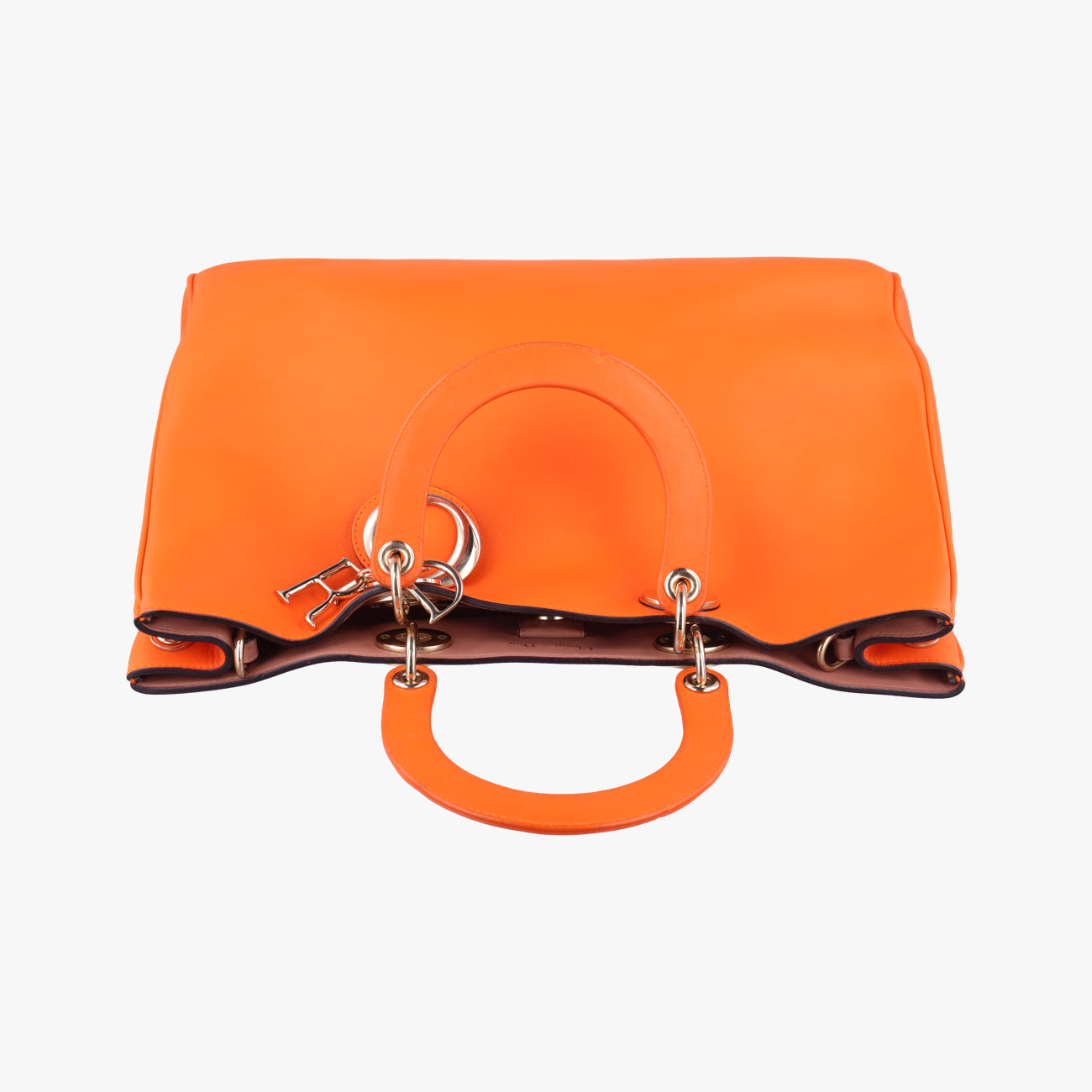 Diorissimo Orange Leather 09-MA-0172ディオリッシモ オレンジ レザー 09-MA-0172