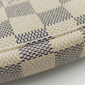Mini Pochette Accessoires Azur Damier Canvas N58010 FL0037ミニポシェットアクセソワール アズール ダミエキャンバス N58010 FL0037