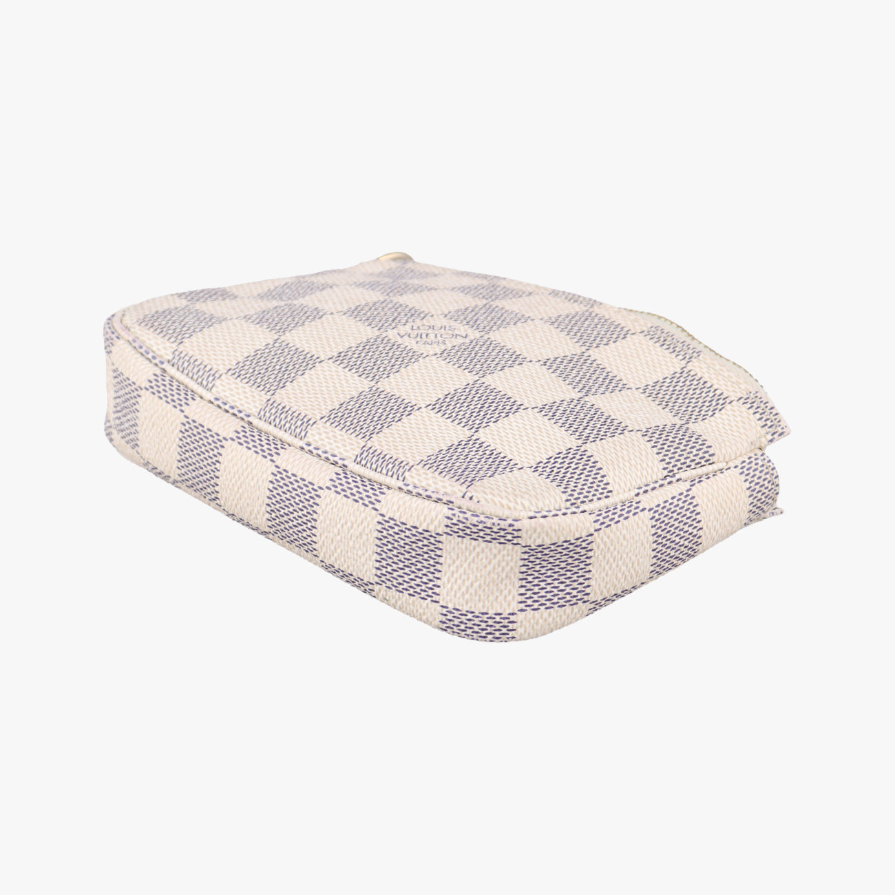 Mini Pochette Accessoires Azur Damier Canvas N58010 FL0037ミニポシェットアクセソワール アズール ダミエキャンバス N58010 FL0037