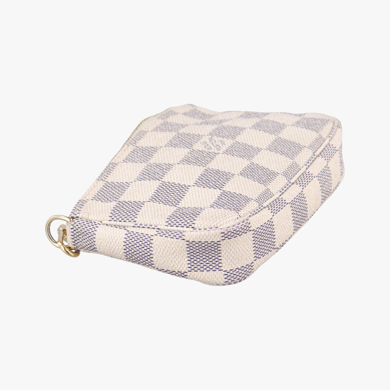 Mini Pochette Accessoires Azur Damier Canvas N58010 FL0037ミニポシェットアクセソワール アズール ダミエキャンバス N58010 FL0037