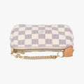 Mini Pochette Accessoires Azur Damier Canvas N58010 FL0037ミニポシェットアクセソワール アズール ダミエキャンバス N58010 FL0037