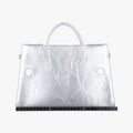 Diorever Squad Flap Silver Leather 09-MA-0146ディオールエヴァー スクワッド フラップ シルバー レザー 09-MA-0146