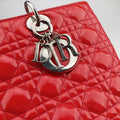 Lady Dior Red patent 13-BO-1122レディディオール レッド パテント 13-BO-1122