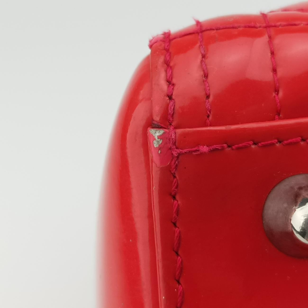 Lady Dior Red patent 13-BO-1122レディディオール レッド パテント 13-BO-1122