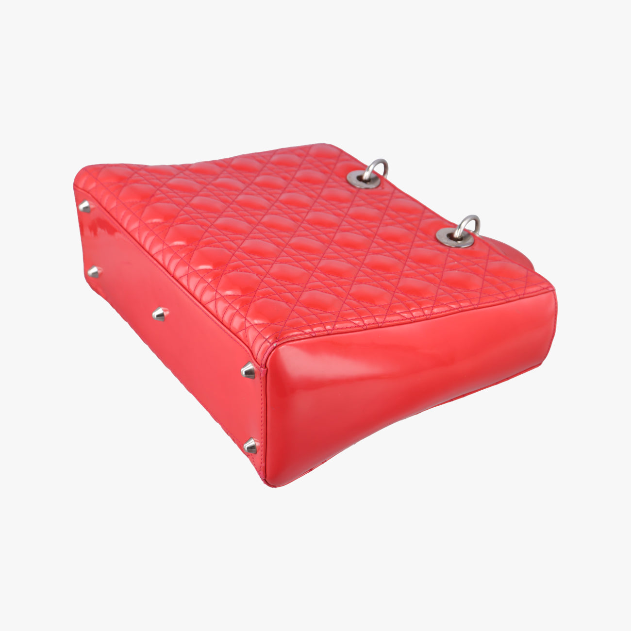 Lady Dior Red patent 13-BO-1122レディディオール レッド パテント 13-BO-1122