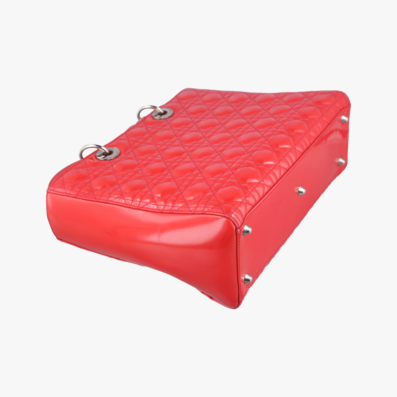 Lady Dior Red patent 13-BO-1122レディディオール レッド パテント 13-BO-1122