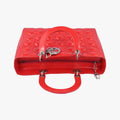 Lady Dior Red patent 13-BO-1122レディディオール レッド パテント 13-BO-1122
