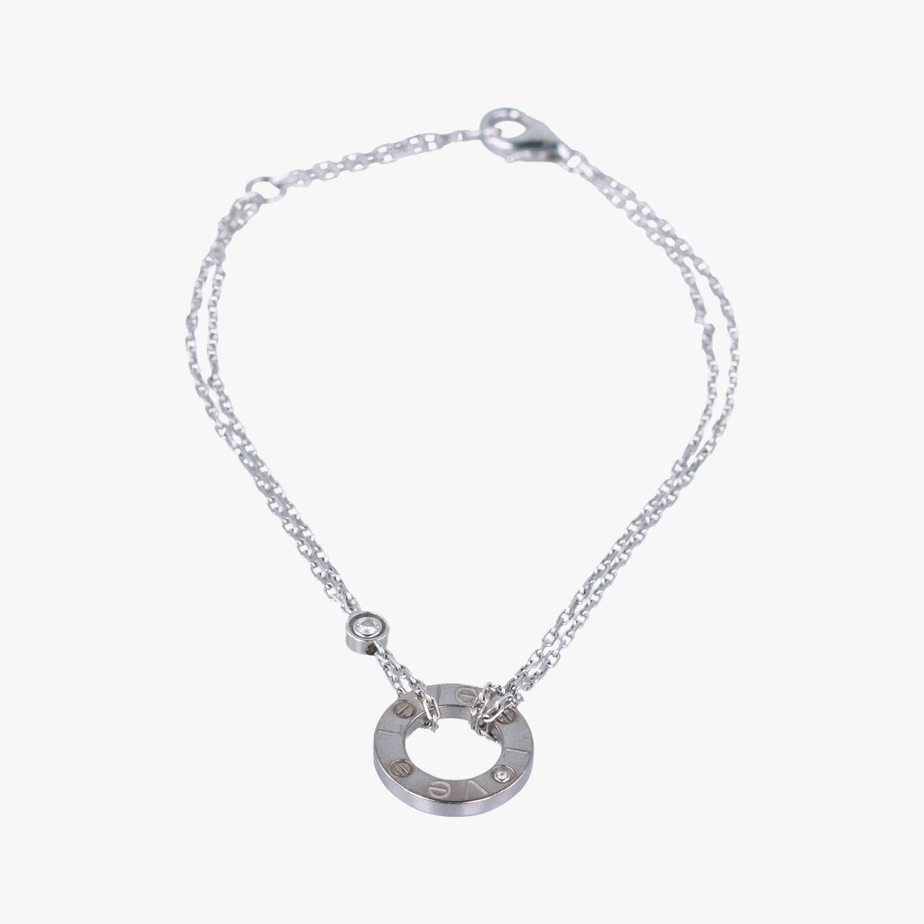 Love Circle DIAMONDS Silver AU750 B6038100 TL9917ラブサークル ダイヤモンド シルバー AU750 B6038100 TL9917