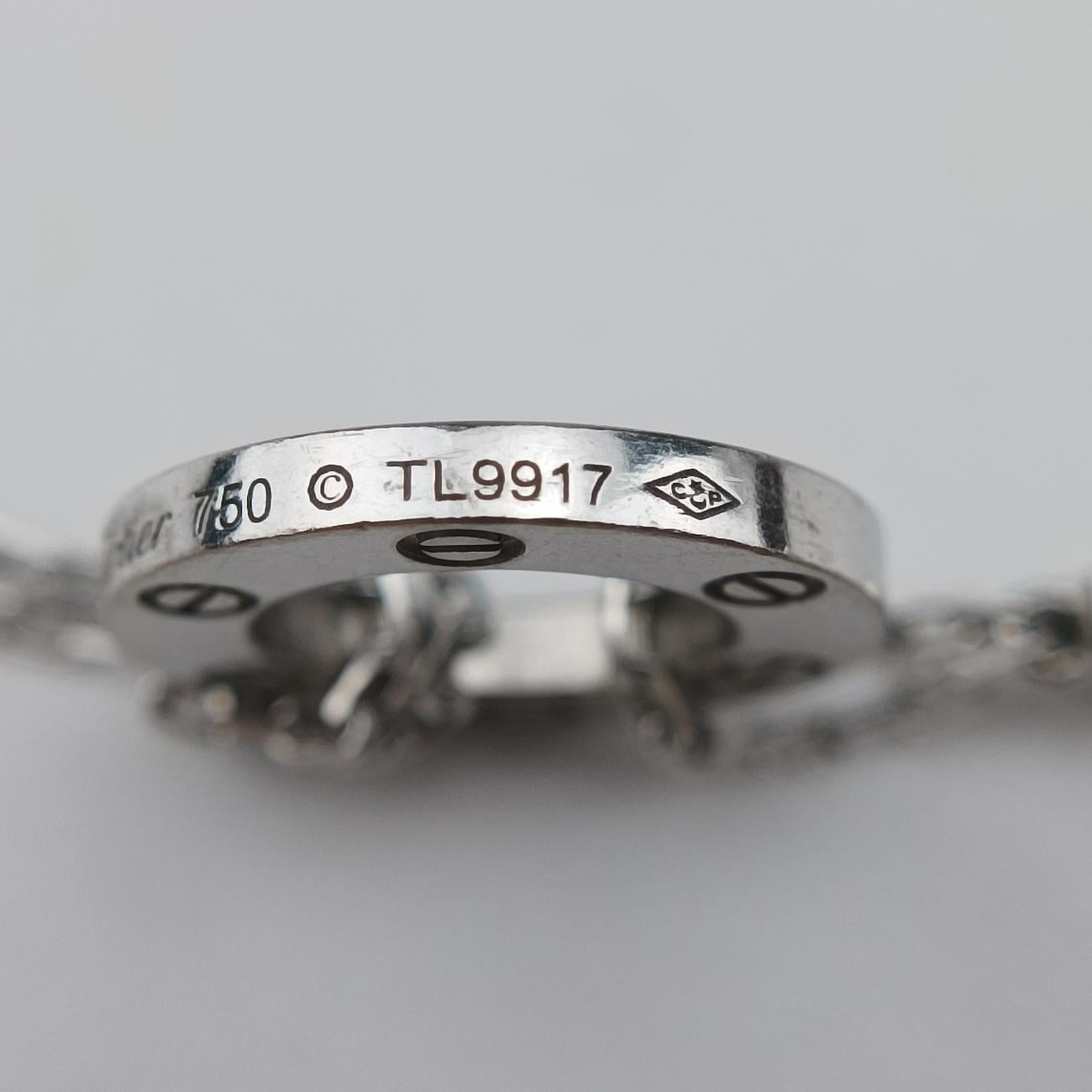 Love Circle DIAMONDS Silver AU750 B6038100 TL9917ラブサークル ダイヤモンド シルバー AU750 B6038100 TL9917