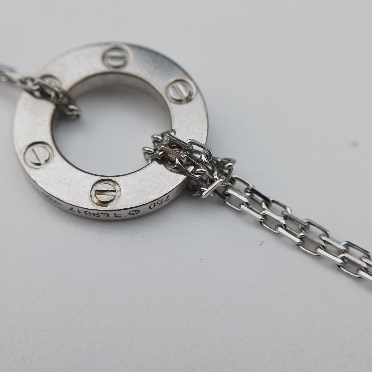 Love Circle DIAMONDS Silver AU750 B6038100 TL9917ラブサークル ダイヤモンド シルバー AU750 B6038100 TL9917