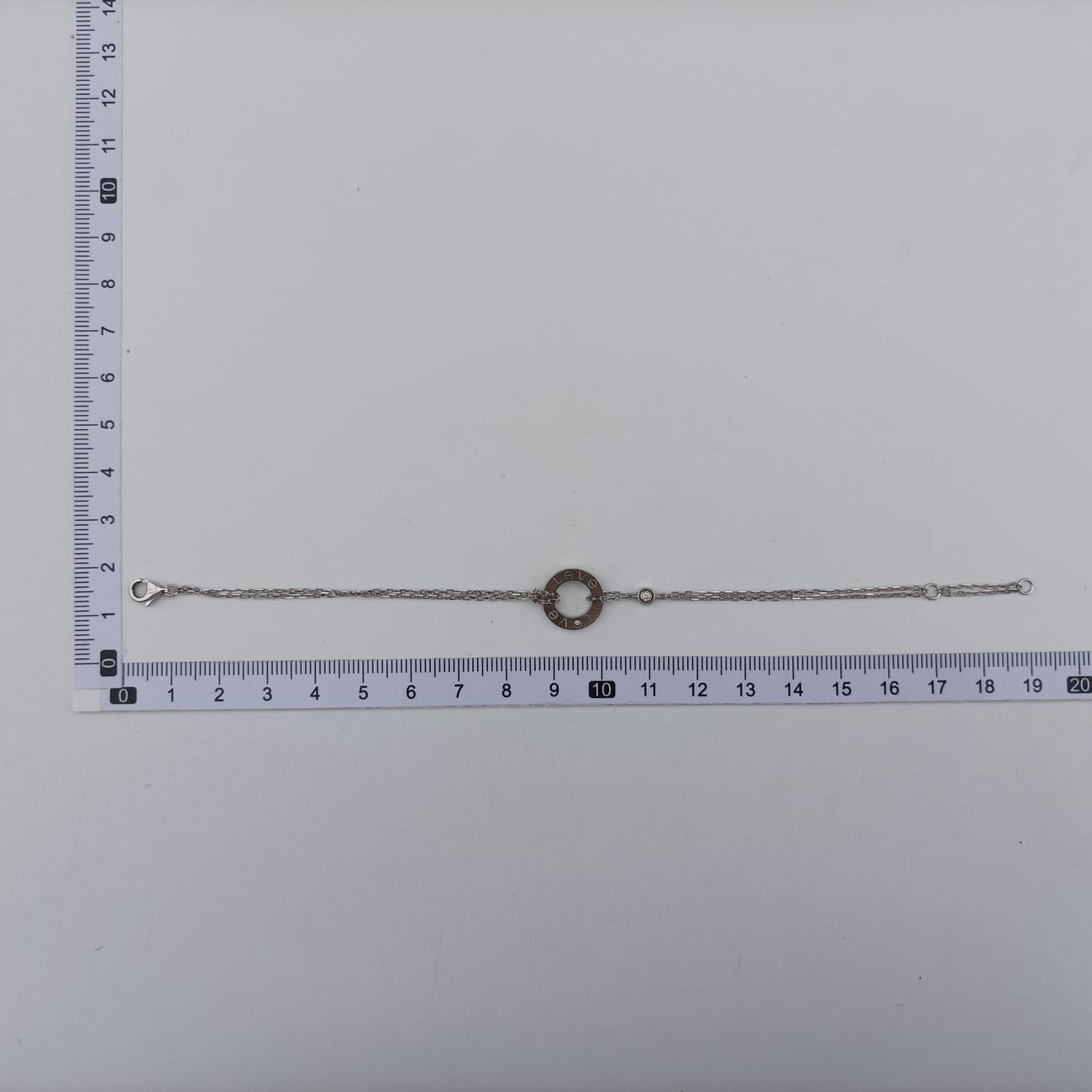 Love Circle DIAMONDS Silver AU750 B6038100 TL9917ラブサークル ダイヤモンド シルバー AU750 B6038100 TL9917