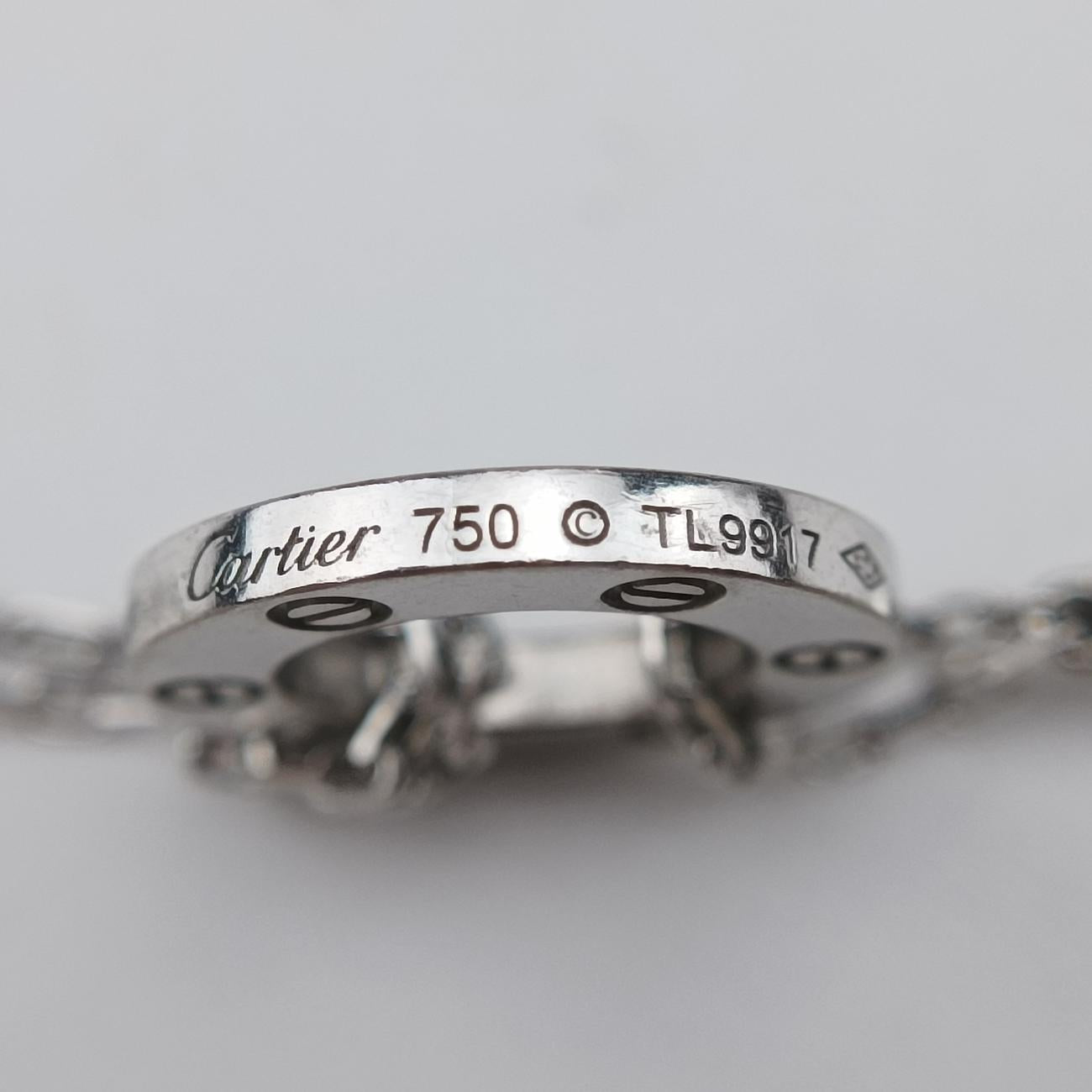 Love Circle DIAMONDS Silver AU750 B6038100 TL9917ラブサークル ダイヤモンド シルバー AU750 B6038100 TL9917