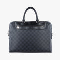 Porte-Documents Jour NM Noir Damier Graphite N48260 ICチップポルトドキュマンジュール PDJ NM ノワール ダミエ グラフィット N48260 ICチップ