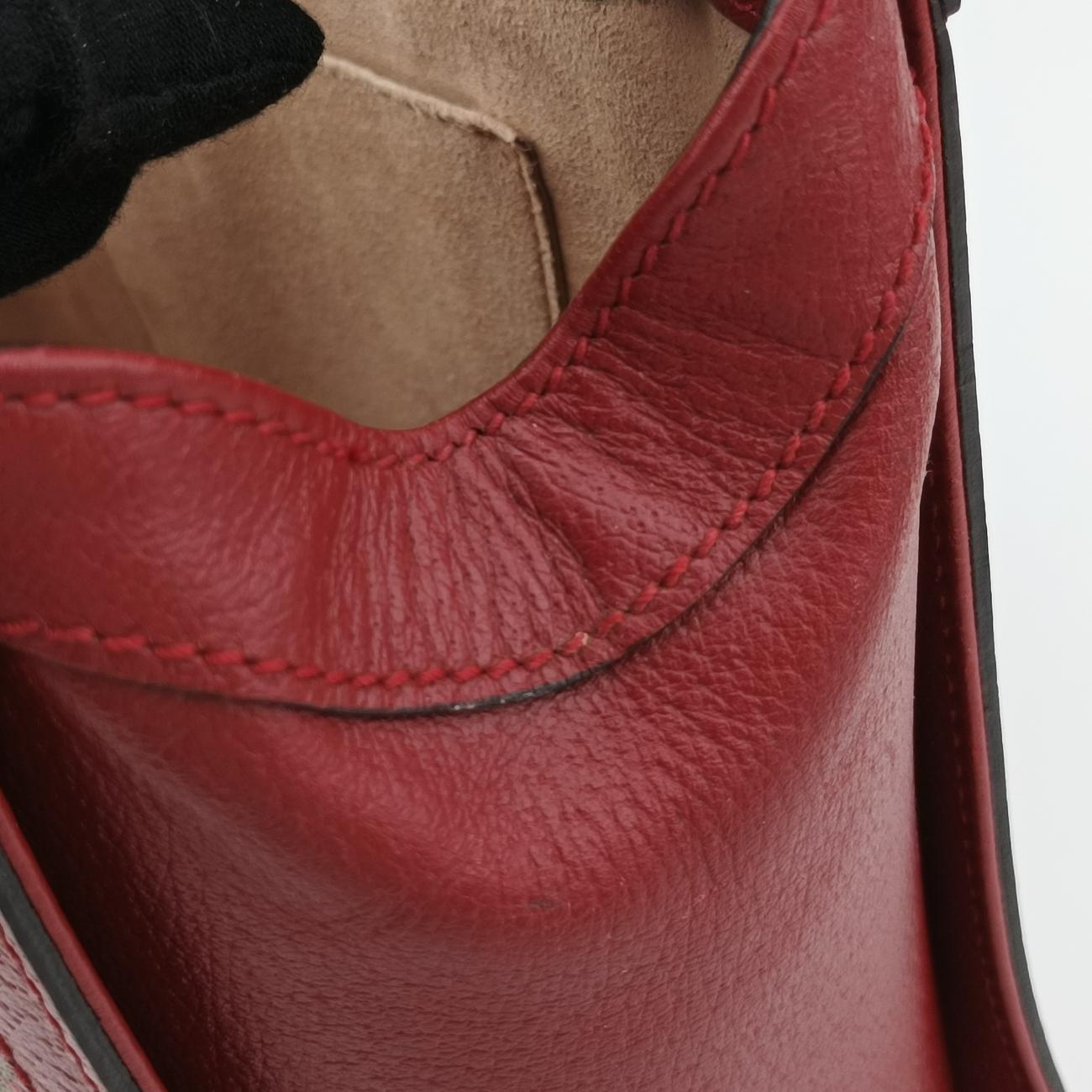 Ophidia Beige×Red×Multicolour PVC coated canvas x leather 547551 H030667230オフィディア ベージュ×レッド×マルチカラー PVCコーティングキャンバス×レザー 547551 H030667230