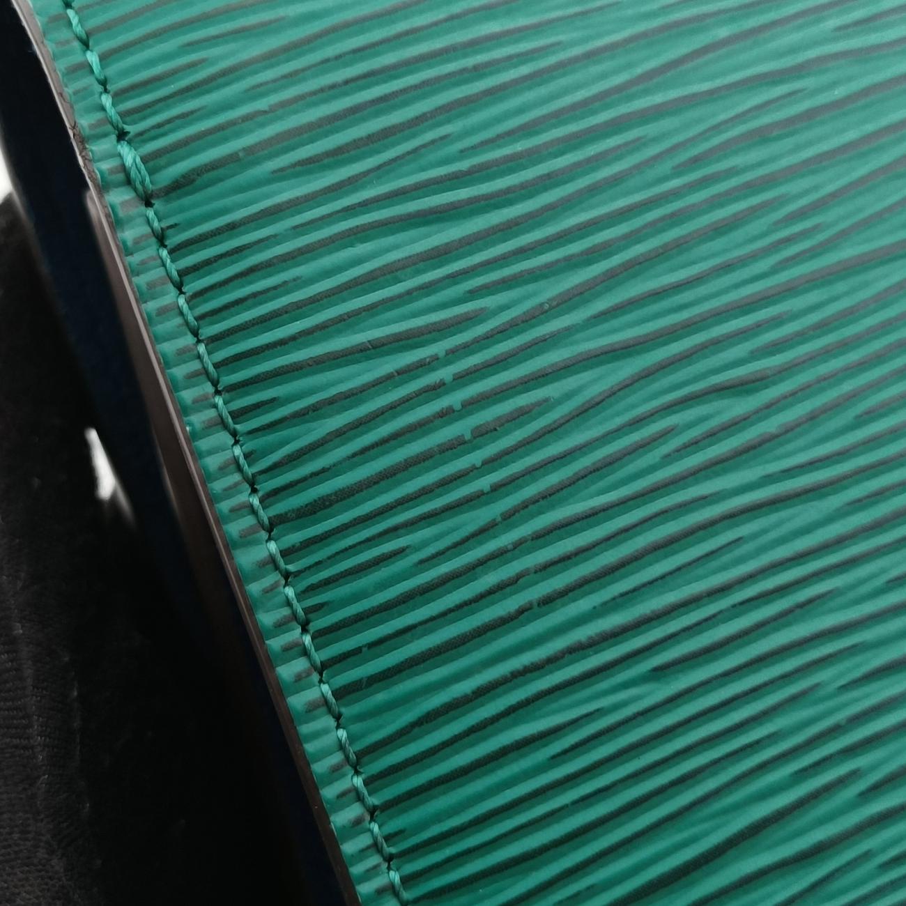 Néo Monceau Emeraude Green×Indigo Blue×Coquelicot Red Epi M55405 SR3169ネオ モンソー エメロードグリーン×インディゴブルー×コクリコ エピ M55405 SR3169