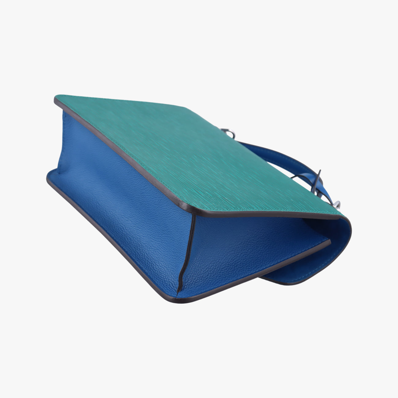 Néo Monceau Emeraude Green×Indigo Blue×Coquelicot Red Epi M55405 SR3169ネオ モンソー エメロードグリーン×インディゴブルー×コクリコ エピ M55405 SR3169