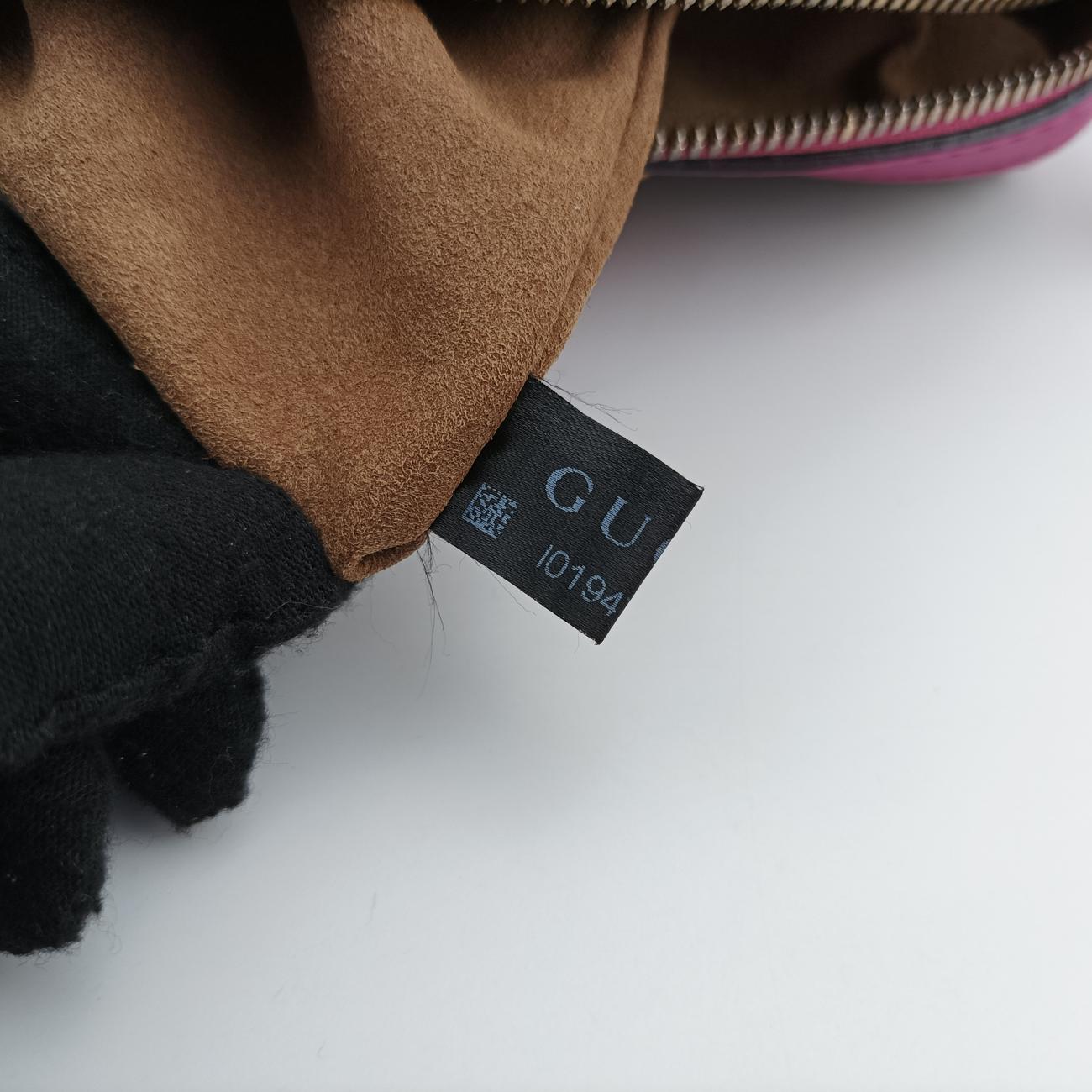 GG SUPREME beige×red×pink PVC coated canvas×Leather 409529 I019475982GGスプリーム ベージュ×レッド×ピンク PVCコーティングキャンバス×レザー 409529 I019475982