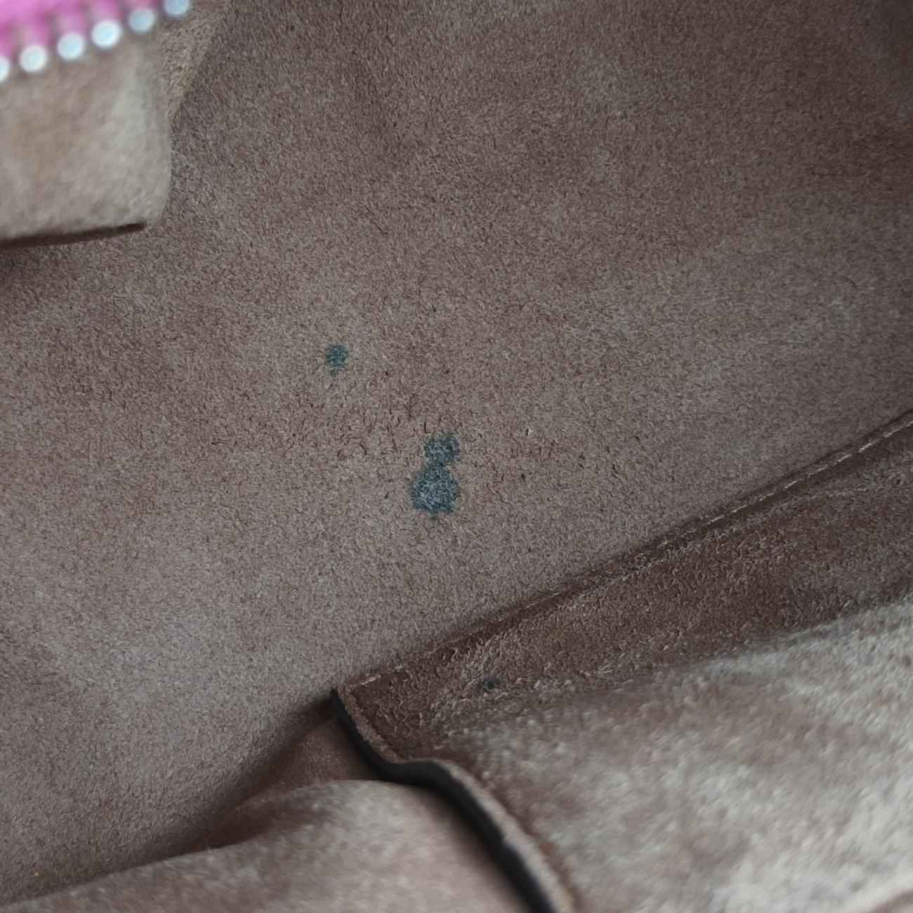 GG SUPREME beige×red×pink PVC coated canvas×Leather 409529 I019475982GGスプリーム ベージュ×レッド×ピンク PVCコーティングキャンバス×レザー 409529 I019475982