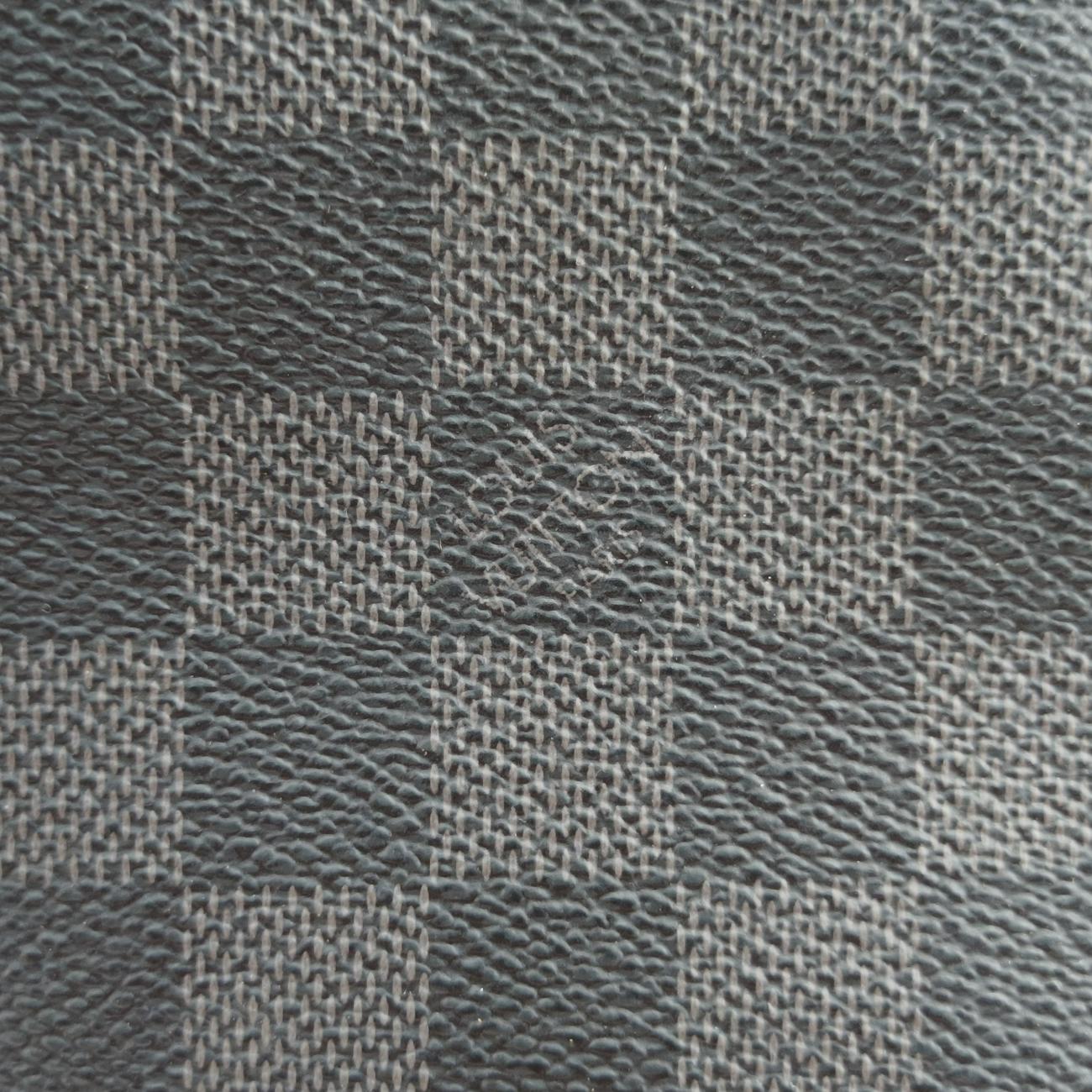 Porte Documents Voyage Noir Damier Graphite N41125 TR4182ポルト ドキュマン ヴォワヤージュ ノワール ダミエグラフィット N41125 TR4182