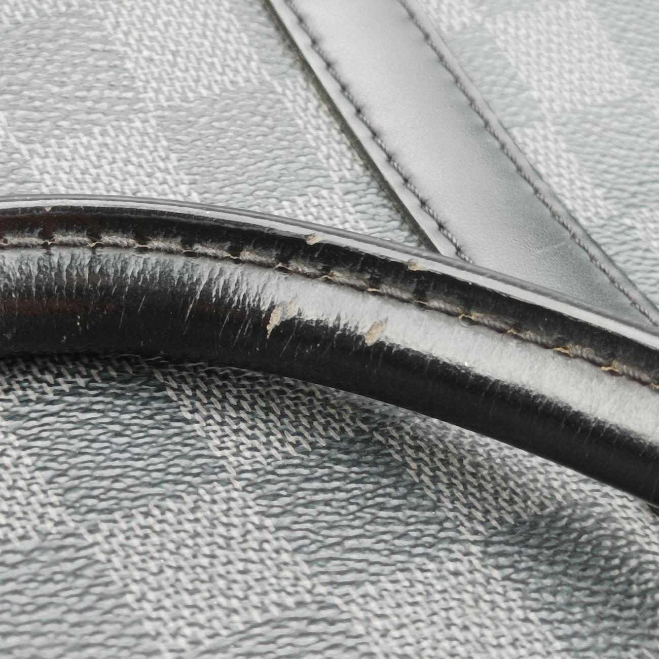 Porte Documents Voyage Noir Damier Graphite N41125 TR4182ポルト ドキュマン ヴォワヤージュ ノワール ダミエグラフィット N41125 TR4182