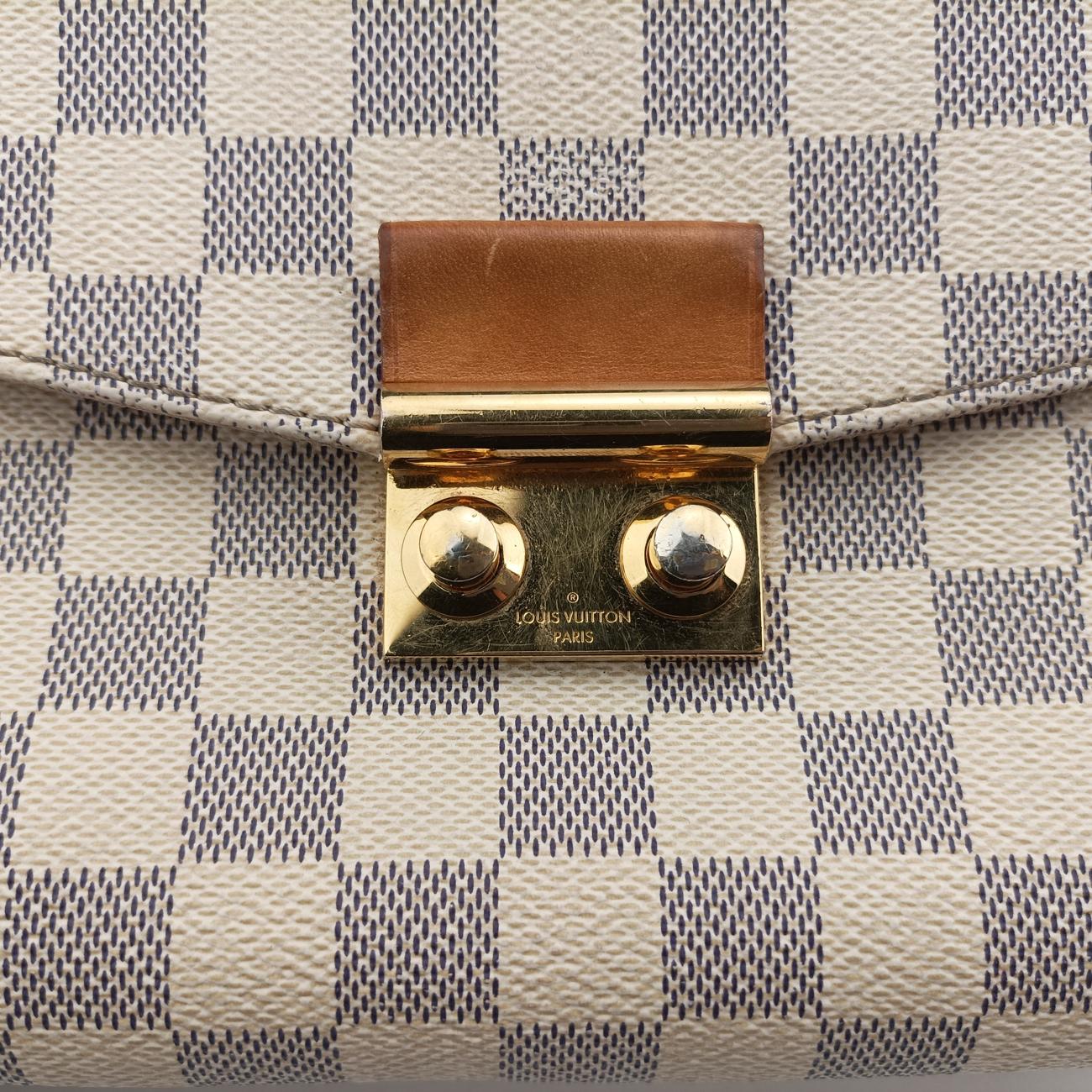 CROISETTE Azur Damier Canvas N41581 FL1107クロワゼット アズール ダミエキャンバス N41581 FL1107