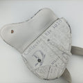 Saddle White Leather 06-BO-1119サドル ホワイト レザー 06-BO-1119