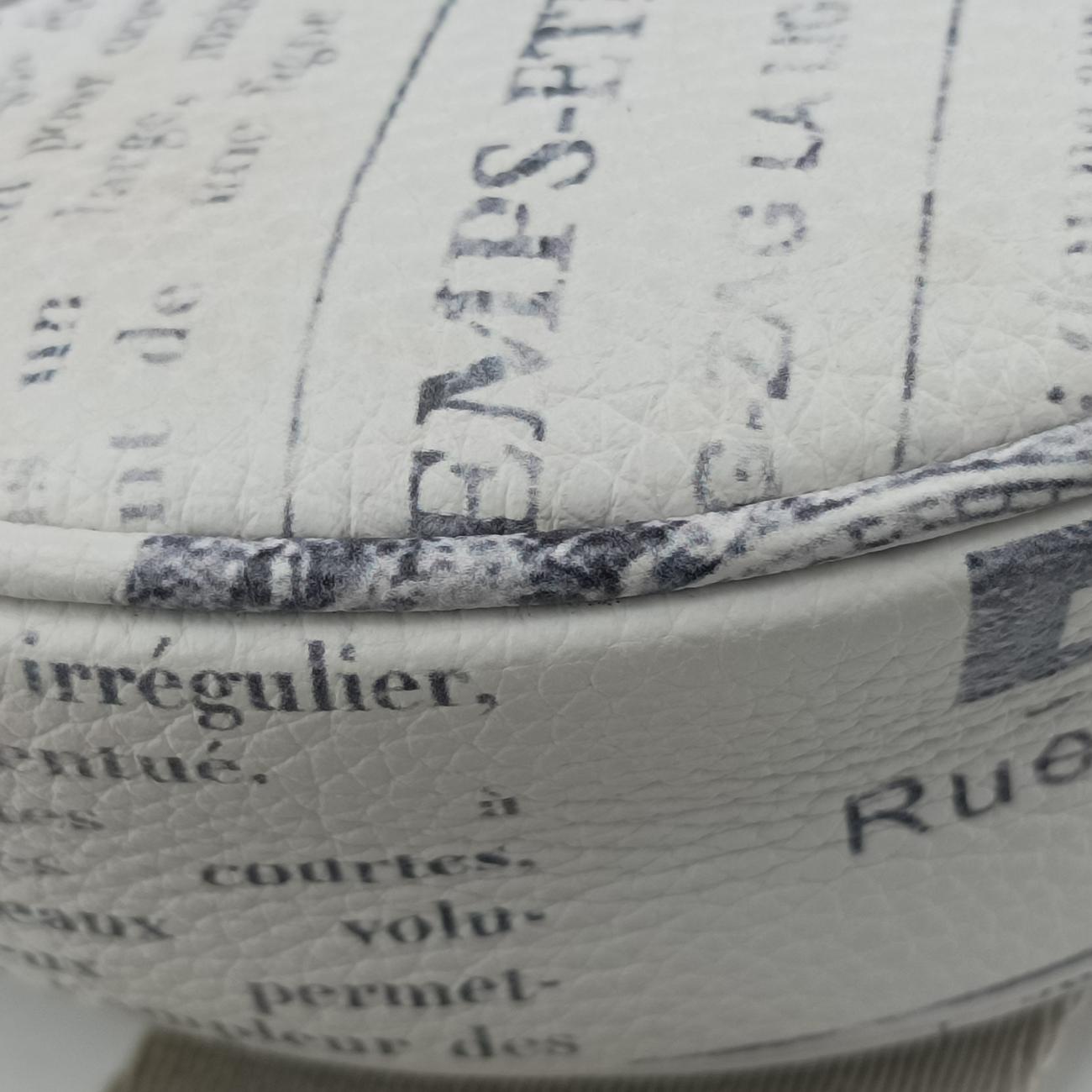 Saddle White Leather 06-BO-1119サドル ホワイト レザー 06-BO-1119