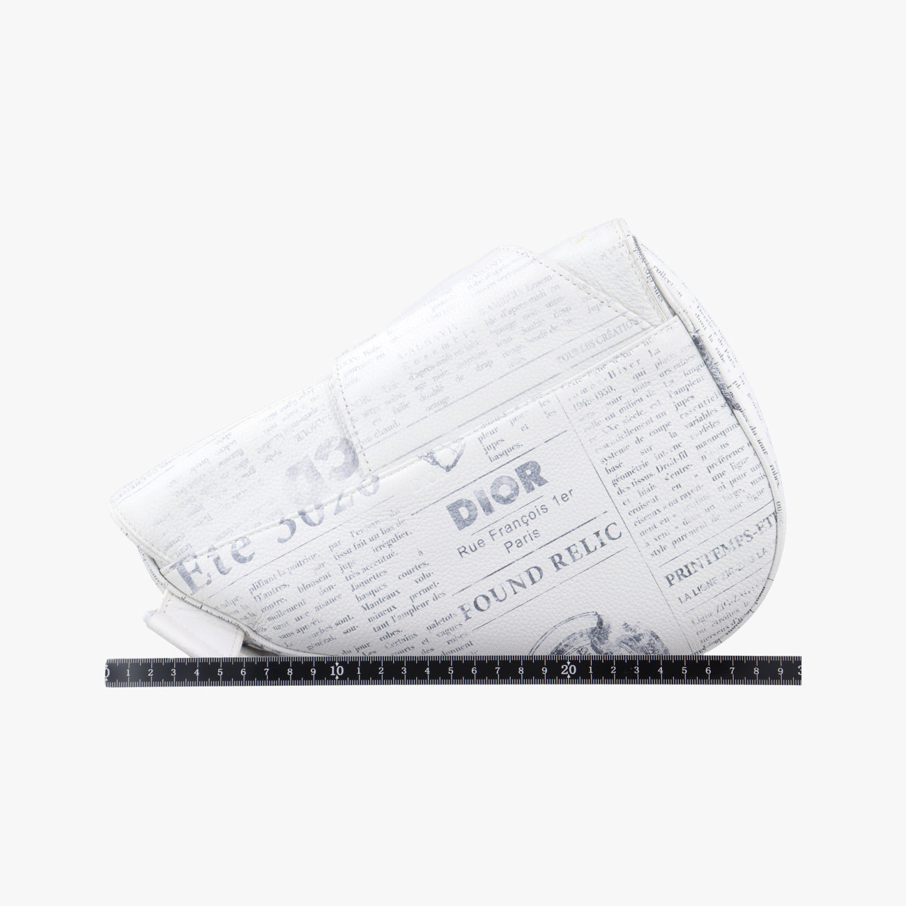 Saddle White Leather 06-BO-1119サドル ホワイト レザー 06-BO-1119