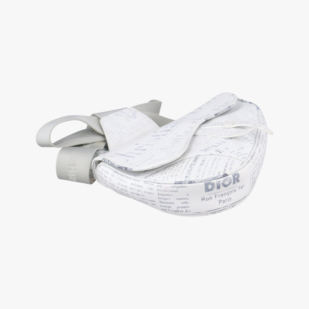 Saddle White Leather 06-BO-1119サドル ホワイト レザー 06-BO-1119