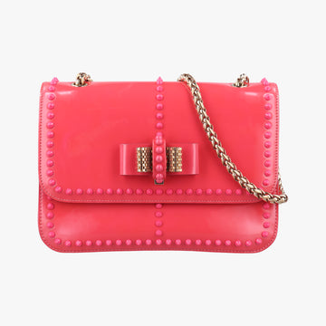 Rockstud Sweet Charity Red PVC coated canvas × Patent Leather スウィートチャリティ レッド PVCコーティングキャンバス×パテント 