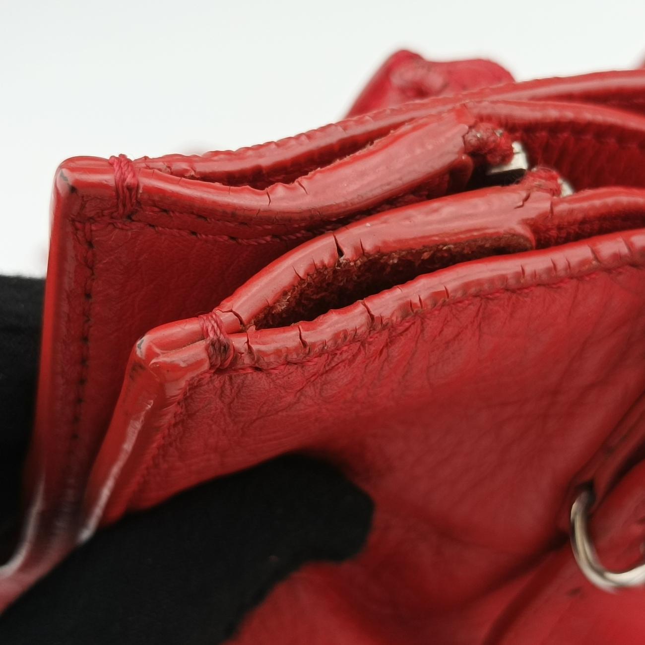 Paper A6 Zip Around Red Lambskin 370926 305572.6520.I 515859ペーパー A6 ジップアラウンド レッド ラムレザー 370926 305572.6520.I 515859