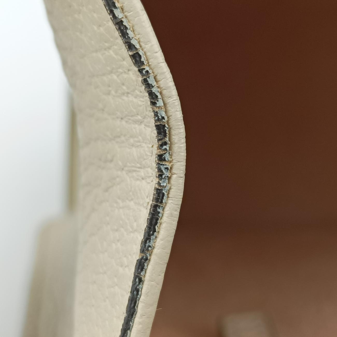 Queen Margaret White x Beige x Red x Green PVC coated canvas×Leather 476541 G029700866クイーン マーガレット ホワイト×ベージュ×レッド×グリーン PVCコーティングキャンバス×レザー 476541 G029700866