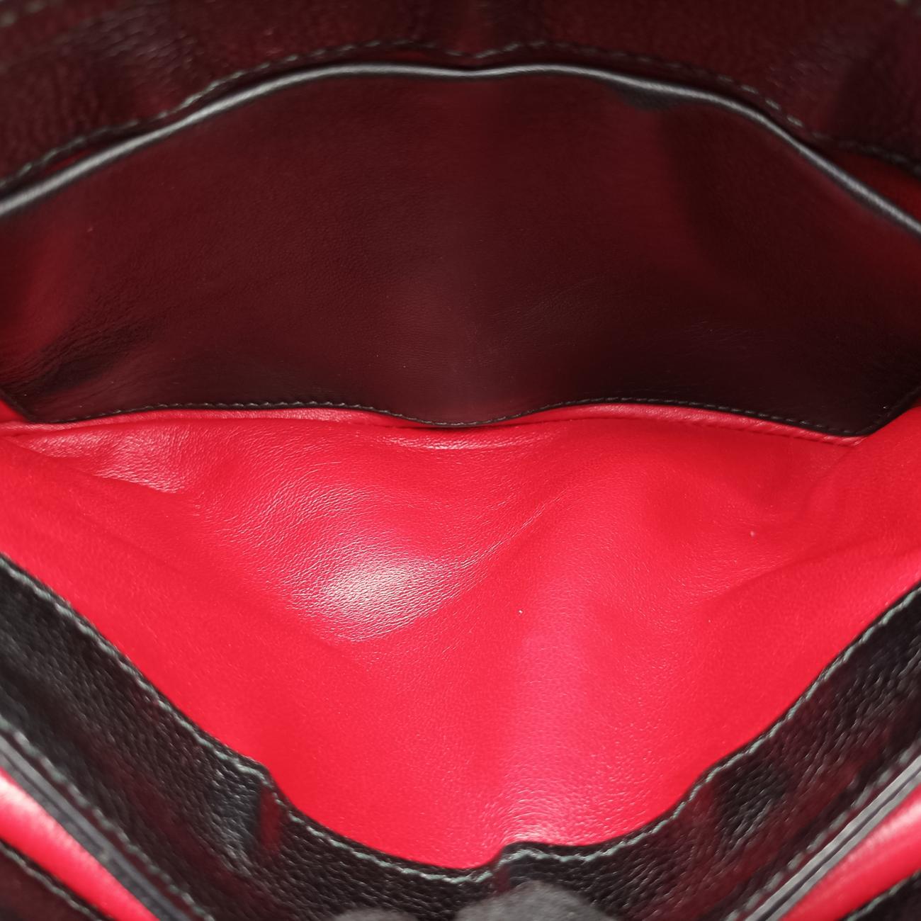 Robot Flap Black×Multicolour Leather 1BD055 117 Gロボットフラップ ブラック×マルチカラー レザー 1BD055 117 G