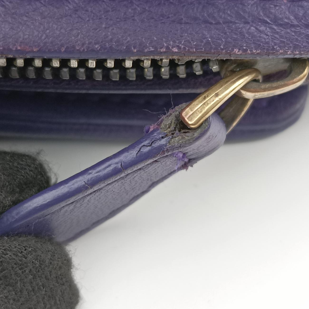 Intrecciato Purple lambskin 192661 V00A2 5101 EPEV 2009 4186 Aイントレチャート パープル ラムスキン 192661 V00A2 5101 EPEV 2009 4186 A
