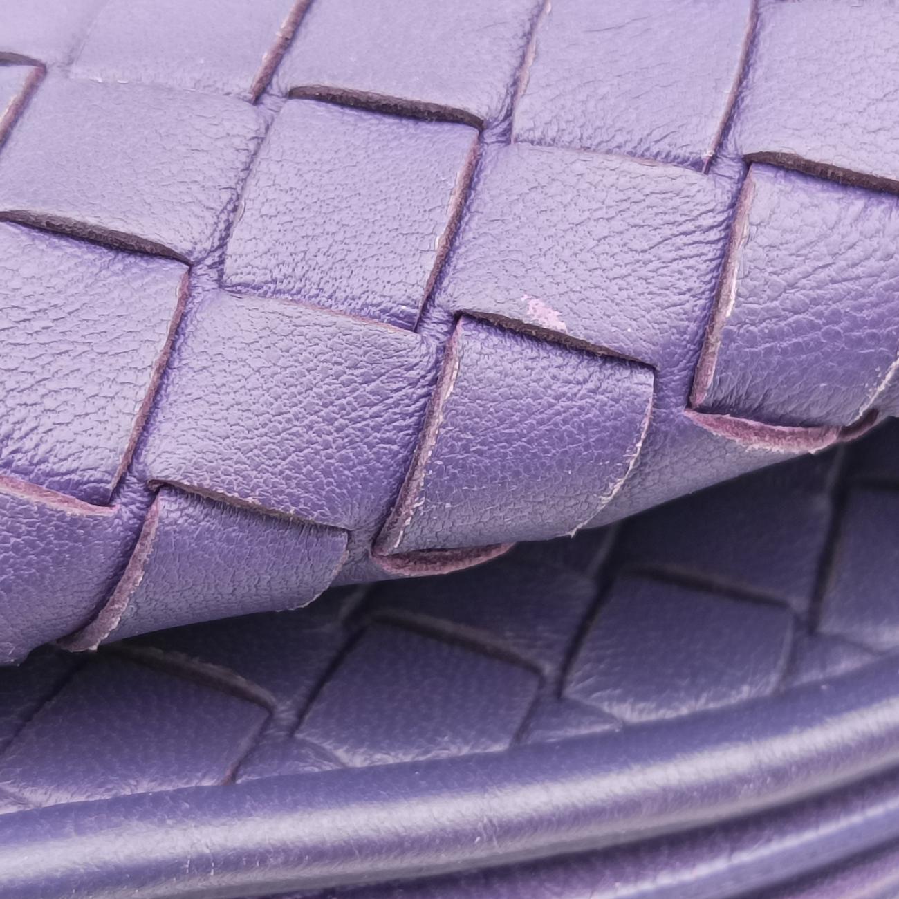 Intrecciato Purple lambskin 192661 V00A2 5101 EPEV 2009 4186 Aイントレチャート パープル ラムスキン 192661 V00A2 5101 EPEV 2009 4186 A