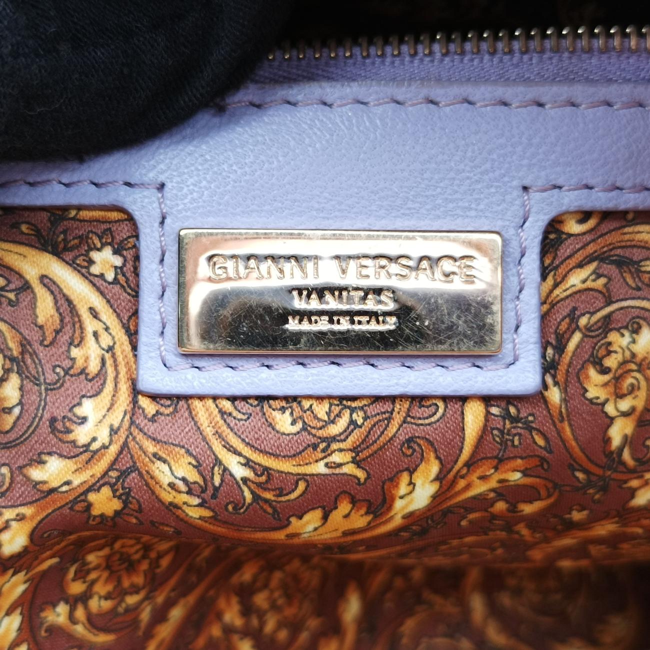 Medusa Demetra Vanitas Satchel Purple Leather メデューサ デメテル バニティ サッチェル パープル レザー 