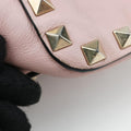 Rockstud Pink Leather Lot number unknownロックスタッズ ピンク レザー 製番不明