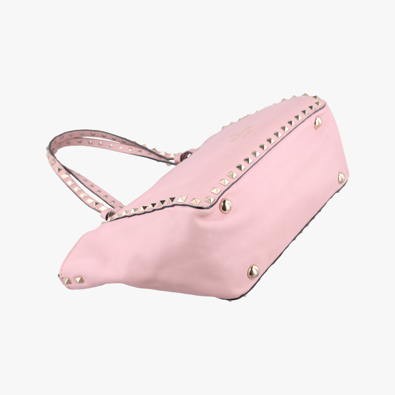 Rockstud Pink Leather Lot number unknownロックスタッズ ピンク レザー 製番不明